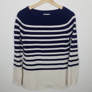 Vineyard Vines Striped Cashmere/Wool Sweater